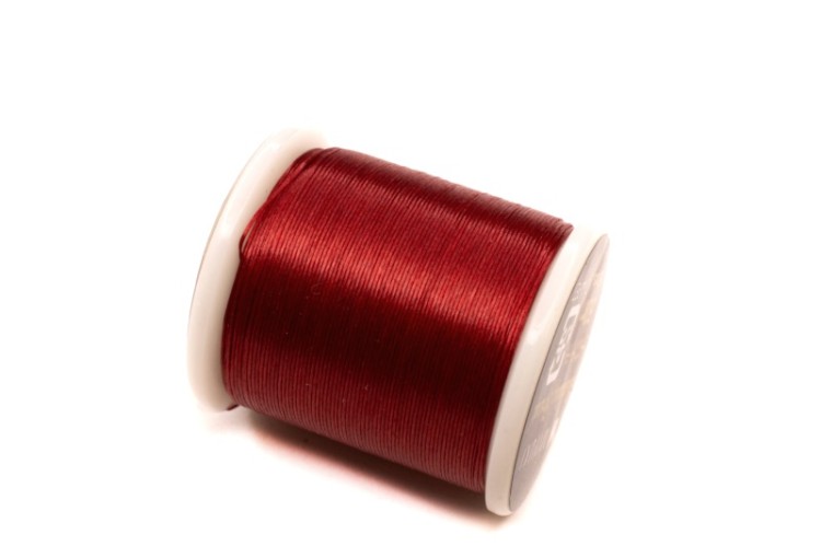 Нить для бисера Miyuki Beading Thread, длина 50 м, цвет 08 красный, нейлон, 1030-260, 1шт Нить для бисера Miyuki Beading Thread, длина 50 м, цвет 08 красный, нейлон, 1030-260, 1шт
