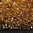 Бисер японский MIYUKI Delica цилиндр 10/0 DBM-0042 золото, серебряная линия внутри, 5 грамм - Бисер японский MIYUKI Delica цилиндр 10/0 DBM-0042 золото, серебряная линия внутри, 5 грамм