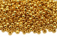 Бисер японский TOHO круглый 8/0 #MAG01 24K Gold Plate, 10 грамм
