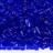 Бисер китайский рубка размер 11/0, цвет 0008 синий прозрачный, 450г - Бисер китайский рубка размер 11/0, цвет 0008 синий прозрачный, 450г