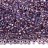 Бисер чешский PRECIOSA круглый 10/0 68428 прозрачный, радужно-сиреневая линия внутри, 1 сорт, 50г - Бисер чешский PRECIOSA круглый 10/0 68428 прозрачный, радужно-сиреневая линия внутри, 1 сорт, 50г