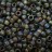Бисер японский TOHO круглый 8/0 #0180F оливковый матовый, радужный прозрачный, 10 грамм - Бисер японский TOHO круглый 8/0 #0180F оливковый матовый, радужный прозрачный, 10 грамм
