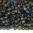 Бисер японский TOHO круглый 8/0 #0180F оливковый матовый, радужный прозрачный, 10 грамм - Бисер японский TOHO круглый 8/0 #0180F оливковый матовый, радужный прозрачный, 10 грамм