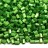 Сатиновая рубка размер 11/0, цвет 0047 зеленый непрозрачный, 450г - Сатиновая рубка размер 11/0, цвет 0047 зеленый непрозрачный, 450г
