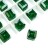 Бусина куб Swarovski 5601 #336 8мм Majestic Green, 5601-8-336, 1шт - Бусина куб Swarovski 5601 #336 8мм Majestic Green, 5601-8-336, 1шт