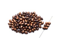 Бусины Side Drill Tear Drop 6х4мм, отверстие 0,8мм, цвет 00030/27170 античное золото матовый, 754-031, 10г (около 70шт)