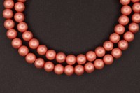 Жемчуг Preciosa, цвет 70582 матовый коралловый, 6мм, 10шт