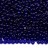 Бисер чешский PRECIOSA круглый 13/0 30100 синий прозрачный, квадратное отверстие, около 25 грамм - Бисер чешский PRECIOSA круглый 13/0 30100 синий прозрачный, квадратное отверстие, около 25 грамм