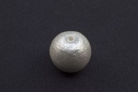 Хлопковый жемчуг Miyuki Cotton Pearl 14мм, цвет White, 744-051, 1шт
