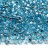 Бисер чешский PRECIOSA круглый 10/0 67000 голубой, серебряная линия внутри, квадратное отверстие, 2 сорт, 50г - Бисер чешский PRECIOSA круглый 10/0 67000 голубой, серебряная линия внутри, квадратное отверстие, 2 сорт, 50г