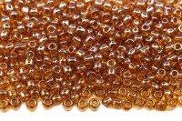Бисер японский TOHO круглый 11/0 #0103C топаз, глянцевый прозрачный, 10 грамм