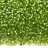 Бисер чешский PRECIOSA круглый 10/0 78654 зеленый, серебряная линия внутри, 1 сорт, 50г - Бисер чешский PRECIOSA круглый 10/0 78654 зеленый, серебряная линия внутри, 1 сорт, 50г