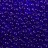 Бисер чешский PRECIOSA круглый 6/0 60300 синий прозрачный, 50г - Бисер чешский PRECIOSA круглый 6/0 60300 синий прозрачный, 50г