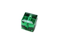 Бусина куб Swarovski 5601 #336 6мм Majestic Green, 5601-6-336, 1шт
