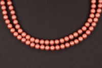 Жемчуг Preciosa, цвет 70582 матовый коралловый, 5мм, 10шт