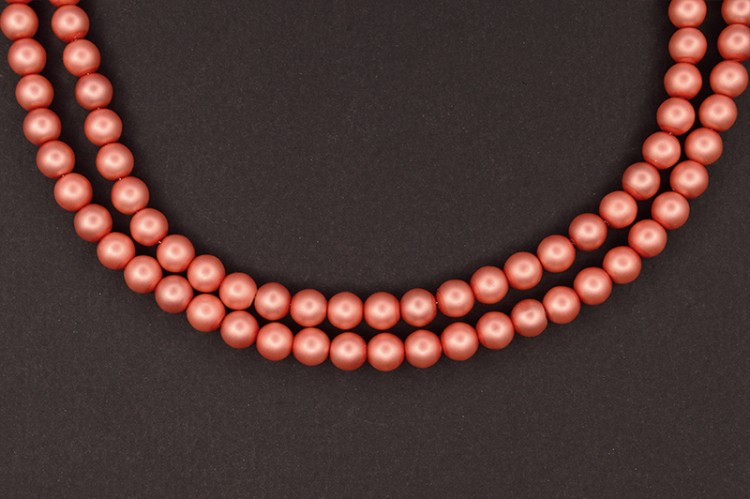 Жемчуг Preciosa, цвет 70582 матовый коралловый, 5мм, 10шт Жемчуг Preciosa, цвет 70582 матовый коралловый, 5мм, 10шт