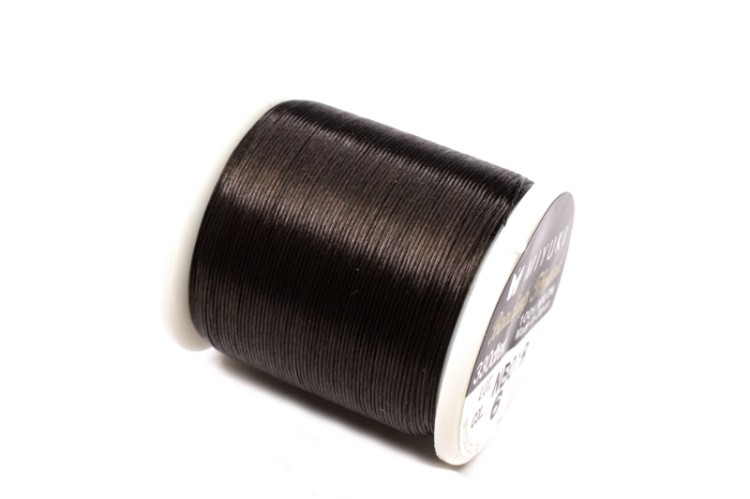 Нить для бисера Miyuki Beading Thread, длина 50 м, цвет 06 коричневый, нейлон, 1030-258, 1шт Нить для бисера Miyuki Beading Thread, длина 50 м, цвет 06 коричневый, нейлон, 1030-258, 1шт