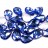 Кристалл Капля 14х10мм, цвет синий, стекло, 26-047, 2 шт - Кристалл Капля 14х10мм, цвет синий, стекло, 26-047, 2 шт