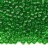 Бисер японский TOHO круглый 11/0 #0007B зеленая трава, прозрачный, 10 грамм - Бисер японский TOHO круглый 11/0 #0007B зеленая трава, прозрачный, 10 грамм