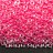 Бисер японский TOHO Demi Round 11/0 #0978 розовый неон, Luminous, окрашенный изнутри, 5 грамм - Бисер японский TOHO Demi Round 11/0 #0978 розовый неон, Luminous, окрашенный изнутри, 5 грамм