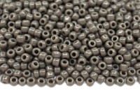 Бисер японский TOHO круглый 11/0 #0053D темно-серый, непрозрачный, 10 грамм