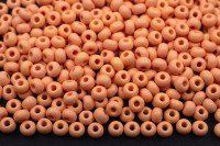 Бисер чешский PRECIOSA круглый 8/0 22m05 матовый светлый лосось, PermaLux, 50г