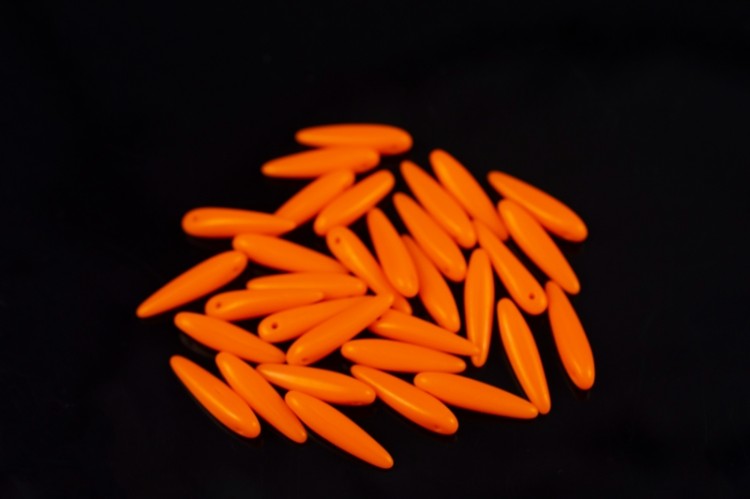 Бусины Thorn beads 5х16мм, цвет 93120 оранжевый непрозрачный, 719-026, около 10г (около 32шт) Бусины Thorn beads 5х16мм, цвет 93120 оранжевый непрозрачный, 719-026, около 10г (около 32шт)