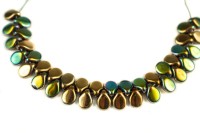 Бусины Pip beads 5х7мм, цвет 00030/98546 California Meadows, 701-008, 5г (около 36шт)