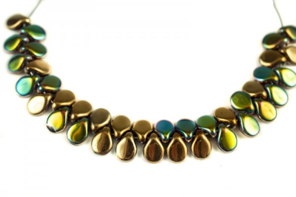 Купить Бусины Pip beads 5х7мм, цвет 00030/98546 California Meadows, 701-008, 5 грамм (~36 шт)
