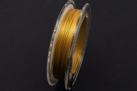 Ювелирный тросик Flex-rite 49 strand, толщина 0,6мм, цвет золото, 1017-096, катушка 9,14м