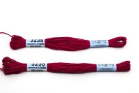 Мулине Gamma, цвет 3235 бордовый, хлопок, 8м, 1шт