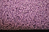 Бисер японский TOHO круглый 15/0 #0127 розовато-лиловый, глянцевый непрозрачный, 10 грамм