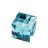 Бусина куб Swarovski 5601 #263 8мм Light Turquoise, 5601-8-263, 1шт - Бусина куб Swarovski 5601 #263 8мм Light Turquoise, 5601-8-263, 1шт