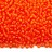 Бисер чешский PRECIOSA круглый 10/0 95036 оранжевый прозрачный, белая линия внутри, 1 сорт, 50г - Бисер чешский PRECIOSA круглый 10/0 95036 оранжевый прозрачный, белая линия внутри, 1 сорт, 50г