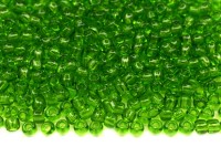 Бисер японский TOHO круглый 11/0 #0007 перидот, прозрачный, 10 грамм