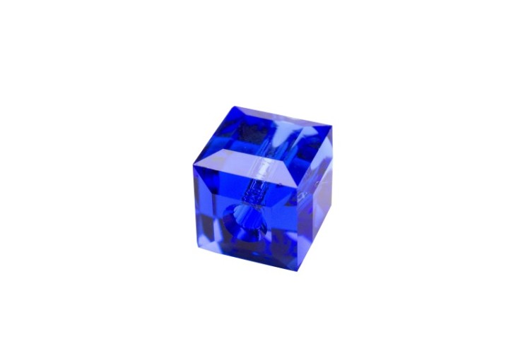 Бусина куб Swarovski 5601 #296 6мм Majestic Blue, 5601-6-296, 1шт Бусина куб Swarovski 5601 #296 6мм Majestic Blue, 5601-6-296, 1шт