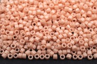 Бисер японский MIYUKI Delica цилиндр 11/0 DB-0206 лосось, непрозрачный, 5 грамм