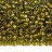 Бисер японский TOHO круглый 8/0 #0996 перидот радужный, золотая линия внутри, 10 грамм - Бисер японский TOHO круглый 8/0 #0996 перидот радужный, золотая линия внутри, 10 грамм