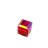 Бусина куб Swarovski 5601 #227 SHIMB 4мм Light Siam Shimmer B, 5601-4-227-963, 1шт - Бусина куб Swarovski 5601 #227 SHIMB 4мм Light Siam Shimmer B, 5601-4-227-963, 1шт