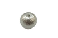 Хлопковый жемчуг Miyuki Cotton Pearl 14мм, цвет Gray, 744-048, 1шт
