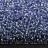 Бисер японский TOHO круглый 15/0 #0033 светлый сапфир, серебряная линия внутри, 10 грамм - Бисер японский TOHO круглый 15/0 #0033 светлый сапфир, серебряная линия внутри, 10 грамм