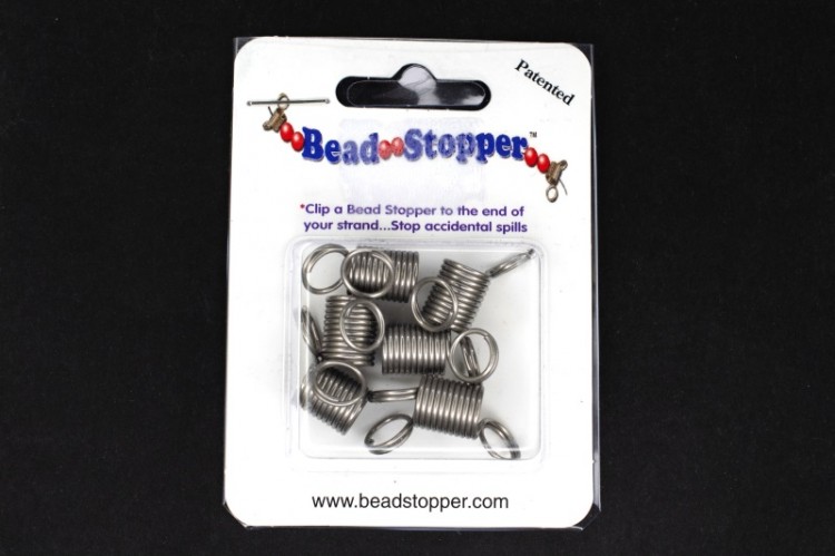 Пружина-стоппер Bead Stopper для бусин 31х10х1.1мм, цвет платина, 1008-051, 1 уп (6 шт) Пружина-стоппер Bead Stopper для бусин 31х10х1.1мм, цвет платина, 1008-051, 1 уп (6 шт)