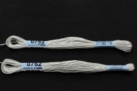 Мулине Gamma, цвет 0752 светлый серо-голубой, хлопок, 8м, 1шт