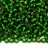 Бисер японский TOHO круглый 6/0 #0027B зеленая трава, серебряная линия внутри, 10 грамм - Бисер японский TOHO круглый 6/0 #0027B зеленая трава, серебряная линия внутри, 10 грамм