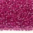 Бисер японский MIYUKI круглый 11/0 #4267 морозный розовый, серебряная линия внутри, Duracoat, 10 грамм - Бисер японский MIYUKI круглый 11/0 #4267 морозный розовый, серебряная линия внутри, Duracoat, 10 грамм