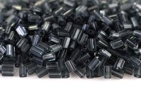 Бисер чешский PRECIOSA ОБЛОНГ 3,5х5мм 40010 серый прозрачный, 50г