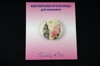Игольница магнитная Лондон 25х3мм, Hobby&Pro, ИГ-1, 1шт