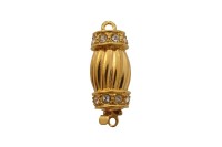 Замок-защелка 16х9мм Elegant elements, отверстие 1мм, сплав металлов, позолота, 06-182, 1шт