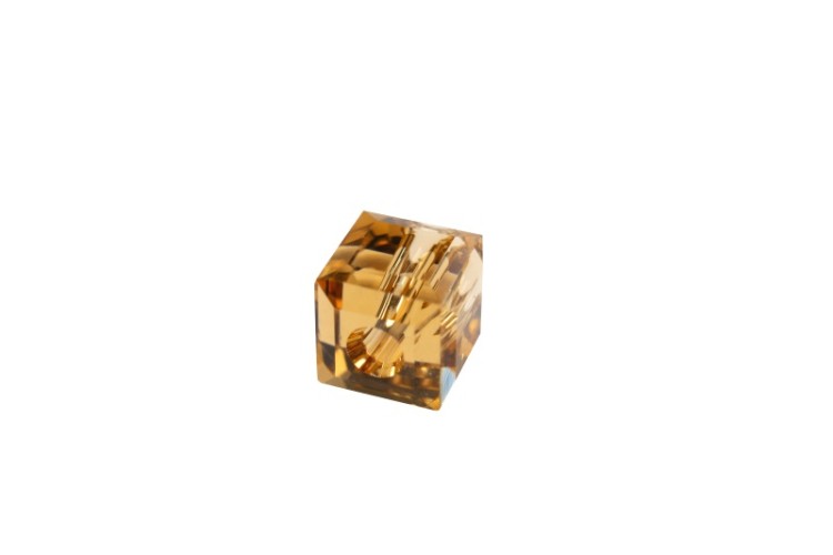 Бусина куб Swarovski 5601 #246 4мм Light Colorado Topaz, 5601-4-246, 1шт Бусина куб Swarovski 5601 #246 4мм Light Colorado Topaz, 5601-4-246, 1шт