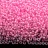 Бисер японский MIYUKI круглый 15/0 #0207 розовый/хрусталь, окрашенный изнутри, 10 грамм - Бисер японский MIYUKI круглый 15/0 #0207 розовый/хрусталь, окрашенный изнутри, 10 грамм